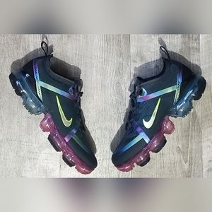 Nike Air VaporMax 2019 20 (GS) Dark Smoke Grey Silver Black CT9638-001 Size 5Y